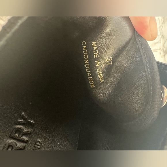 Burberry Black and White Cotton-Gabardine Sneakers - Picture 12 of 14